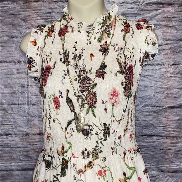 Cato Floral Print Maxi Dress with Pockets - Picture 2 of 9